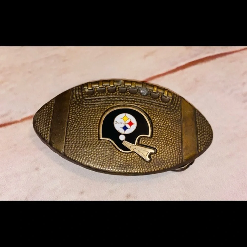 Vintage Steelers 1979 Belt Buckle - Picture 1 of 5